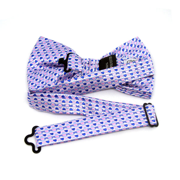 Printed Billy Bow Tie in Lavender Rose - Giorgio Mandelli® Official Site | GIORGIO MANDELLI Made in Italy