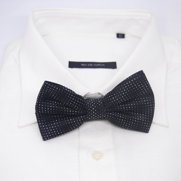 Printed Kingston Bow Tie in Black - Giorgio Mandelli® Official Site | GIORGIO MANDELLI Made in Italy