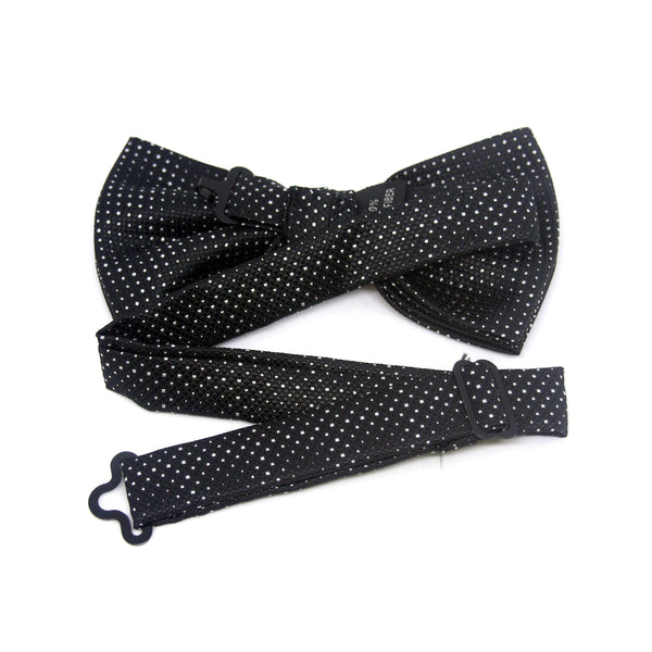 Printed Kingston Bow Tie in Black - Giorgio Mandelli® Official Site | GIORGIO MANDELLI Made in Italy