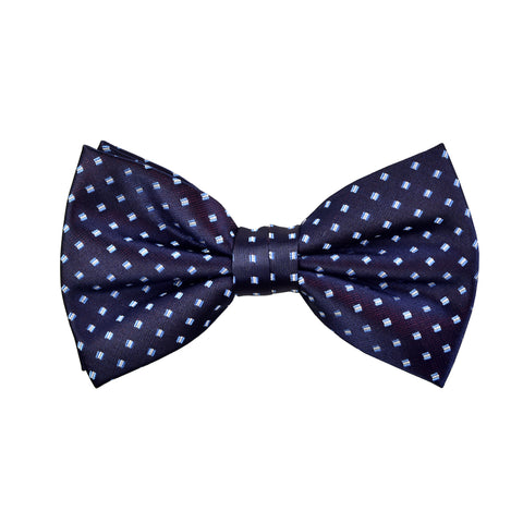 Printed Pearson Bow Tie in Navy Blue - Giorgio Mandelli® Official Site | GIORGIO MANDELLI Made in Italy