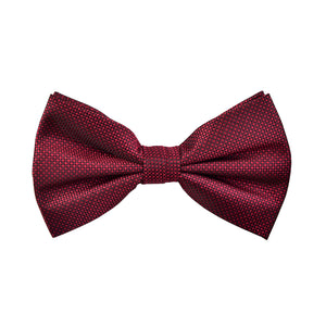 Textured Robin Bow Tie in Burgundy Red - Giorgio Mandelli® Official Site | GIORGIO MANDELLI Made in Italy