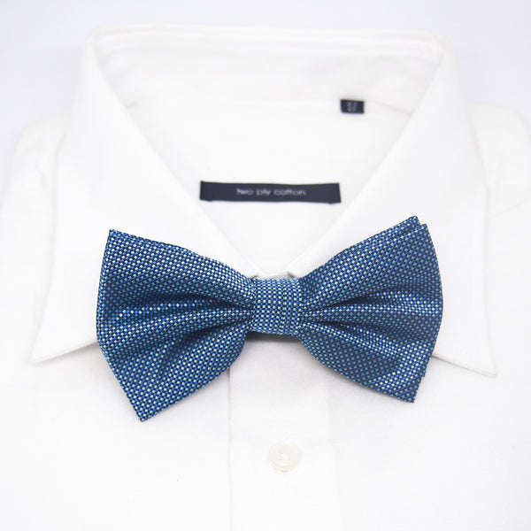 Textured Robin Bow Tie in Tiffany Blue - Giorgio Mandelli® Official Site | GIORGIO MANDELLI Made in Italy