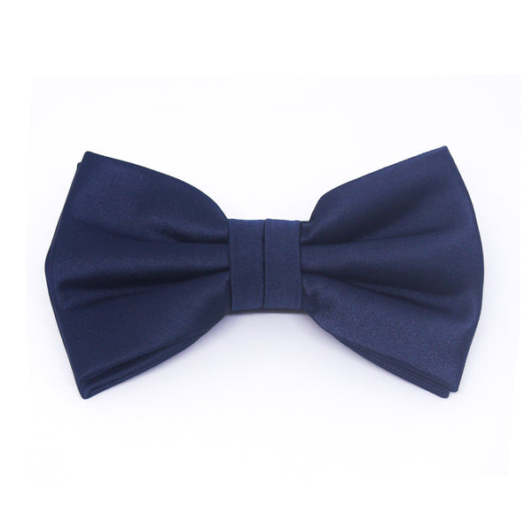 Edison Bow Tie in Navy Blue - Giorgio Mandelli® Official Site | GIORGIO MANDELLI Made in Italy