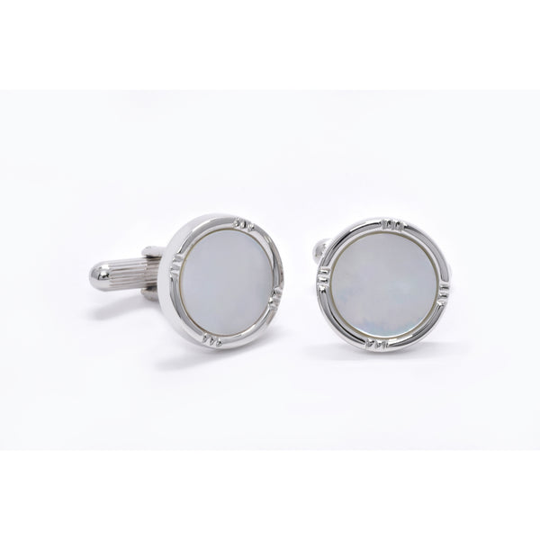 Vincent Cufflinks with Mother of Pearl - Giorgio Mandelli® Official Site | GIORGIO MANDELLI Made in Italy