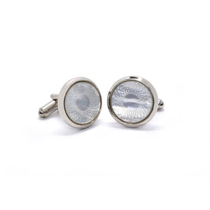 Jerome Cufflinks with Mother of Pearl - Giorgio Mandelli® Official Site | GIORGIO MANDELLI Made in Italy