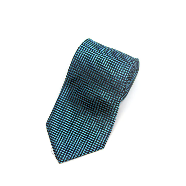 Printed Wyatt Tie in Sea Green - Giorgio Mandelli