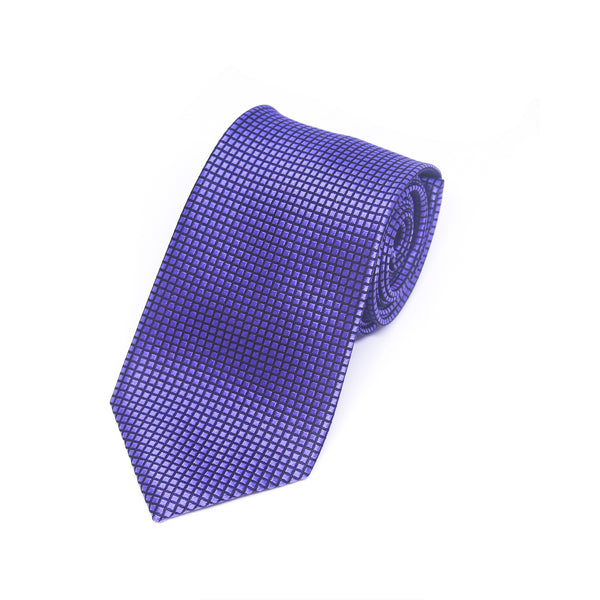 Printed Wyatt Tie in Purple