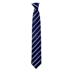 Lined Hugo Tie in Navy Blue - Giorgio Mandelli