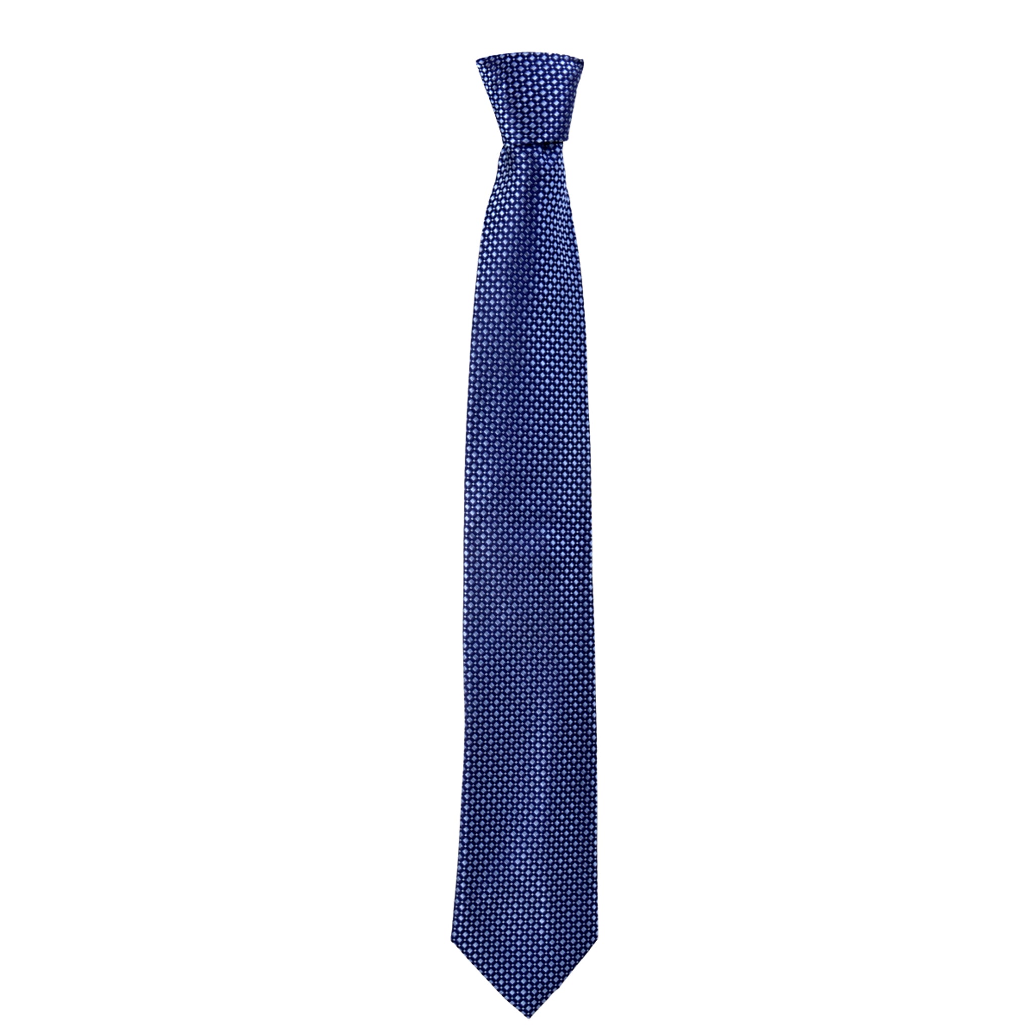 Printed Greyson Tie in Blue - Giorgio Mandelli