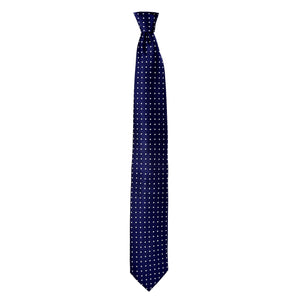 Spotted Whitford Tie in Navy Blue - Giorgio Mandelli® Official Site | GIORGIO MANDELLI Made in Italy