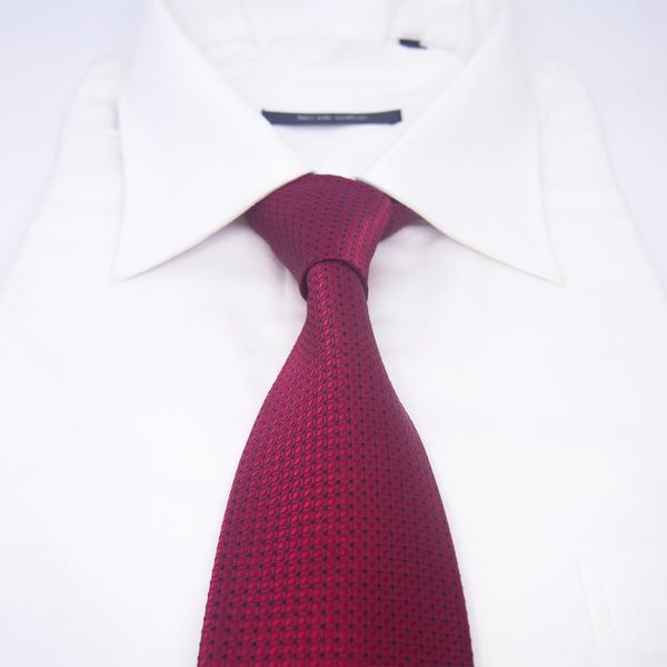 Spotted Walter Tie in Red - Giorgio Mandelli® Official Site | GIORGIO MANDELLI Made in Italy