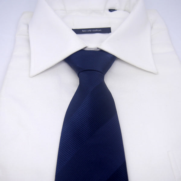 Textured Ajax Tie in Navy Blue - Giorgio Mandelli® Official Site | GIORGIO MANDELLI Made in Italy