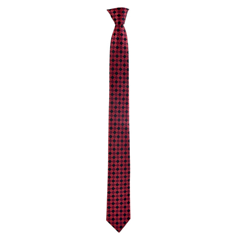 Skinny Printed Ford Tie in Red - Giorgio Mandelli® Official Site | GIORGIO MANDELLI Made in Italy