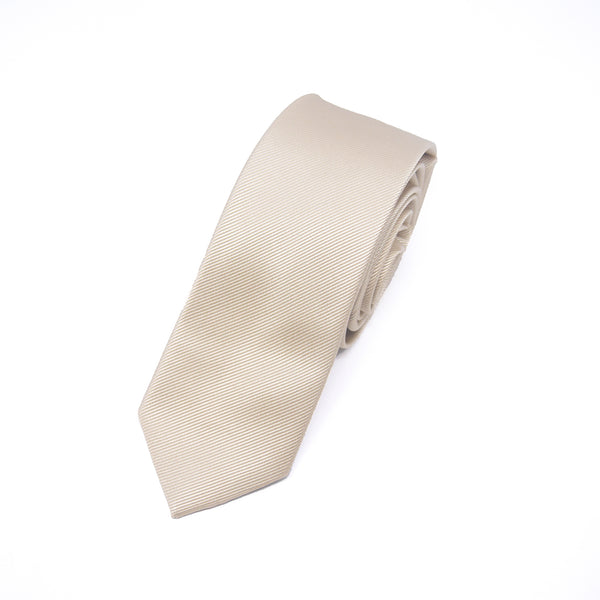 Skinny Oswald Tie in Cream - Giorgio Mandelli® Official Site | GIORGIO MANDELLI Made in Italy