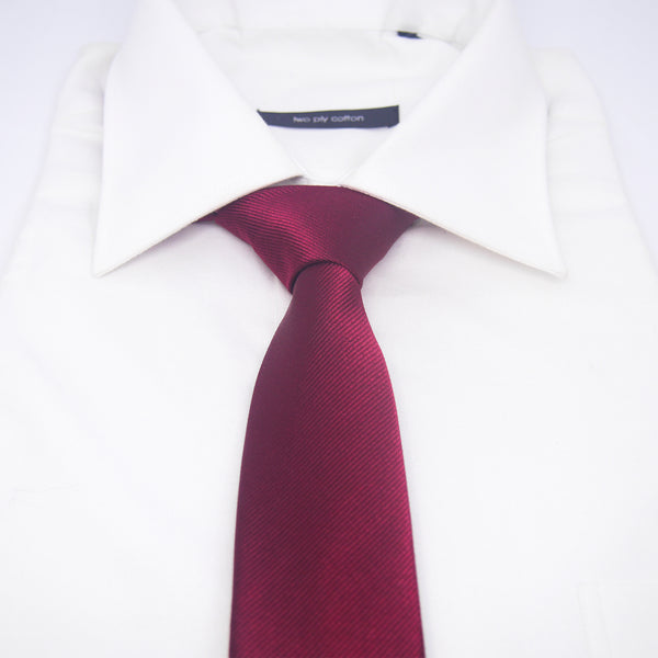 Skinny Oswald Tie in Red - Giorgio Mandelli® Official Site | GIORGIO MANDELLI Made in Italy