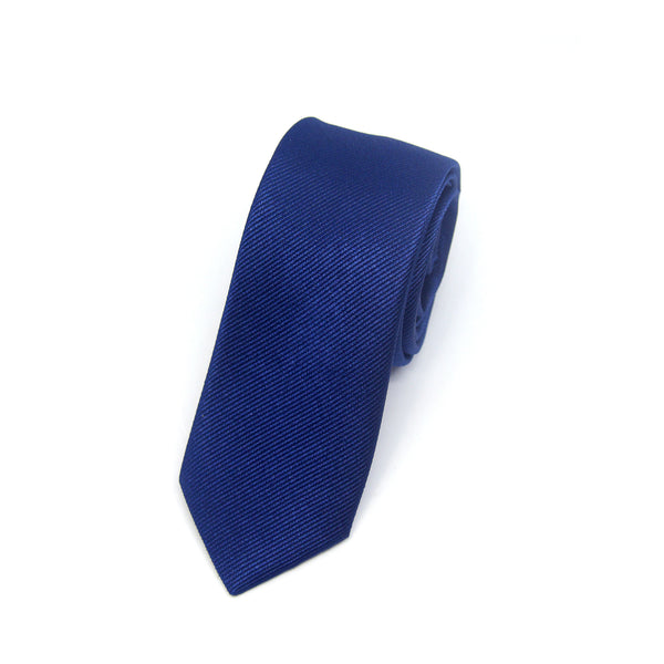 Skinny Oswald Tie in Navy Blue - Giorgio Mandelli® Official Site | GIORGIO MANDELLI Made in Italy